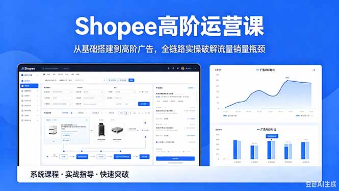 Shopee高阶运营课-2026年5月更新,从基础搭建到高阶广告,全链路实操破解流量销量瓶颈-智云网