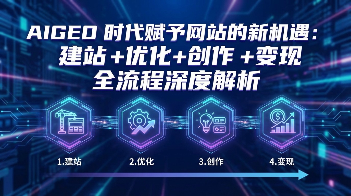 图片[1]-AIGEO+时代赋予网站的新机遇：建站+优化+创作+变现+全流程深度解析-智云网