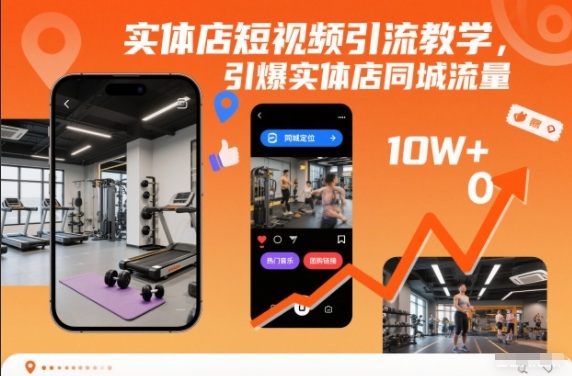 实体店短视频引流教学,引爆实体店同城流量-智云网