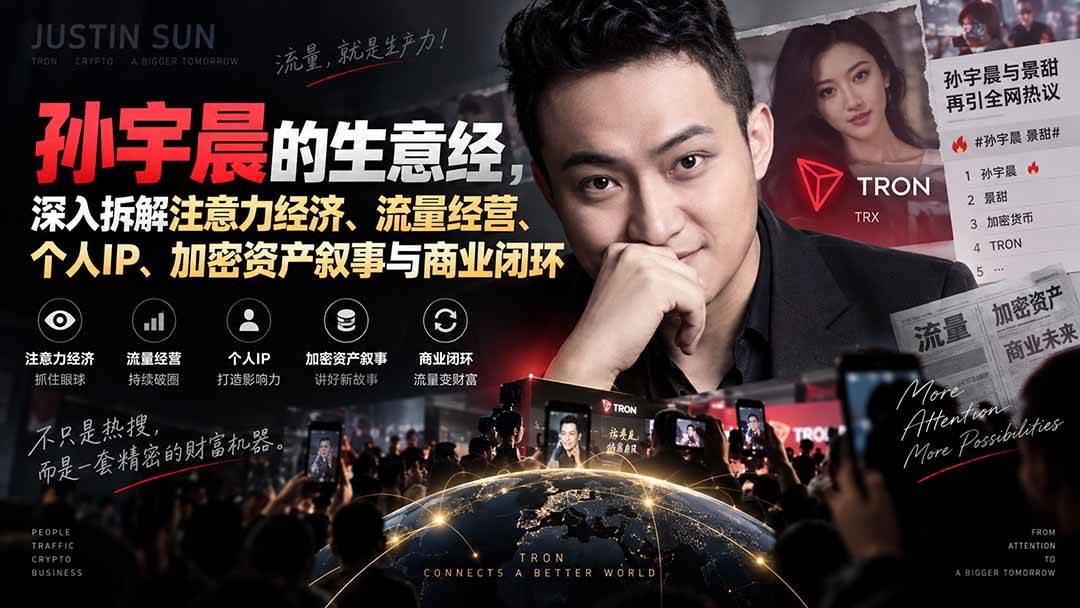 (20290期)某星球精华文章——孙宇晨的生意经,深入拆解注意力经济、流量经营、个人IP、加密资产叙事与商业闭环-智云网