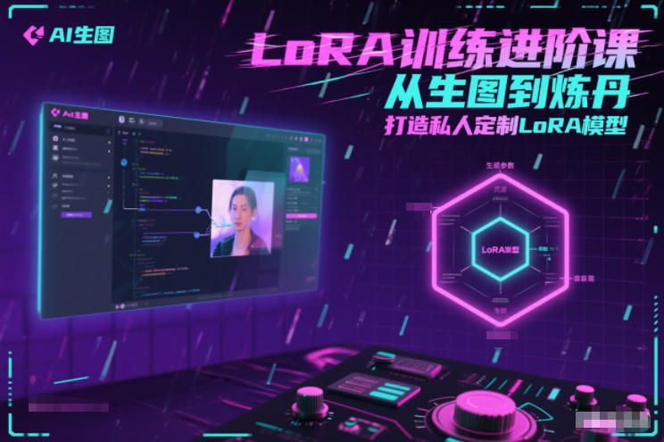 LoRA训练进阶课,从生图到炼丹,打造私人定制LoRA模型-智云网