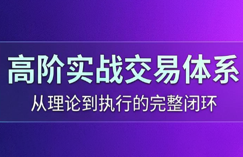 高老师·高阶实战交易体系(更新6月)-智云网