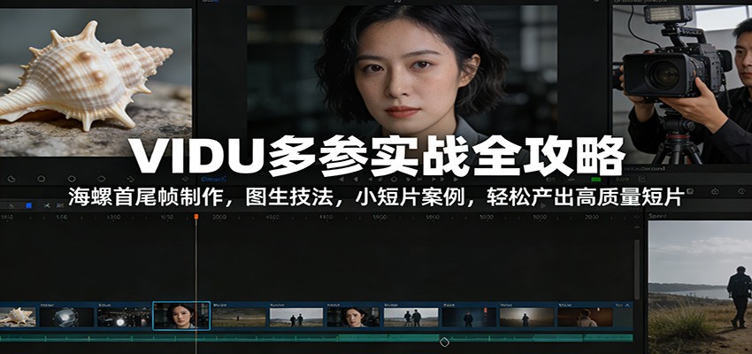 图片[1]-VIDU多参实战全攻略：海螺首尾帧制作，图生技法，小短片案例，轻松产出高质量短片-智云网