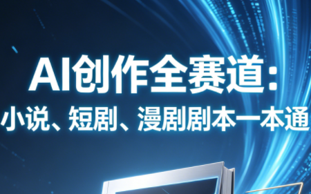 AI创作全赛道：小说、短剧、漫剧剧本一本通(更新5月)-智云网